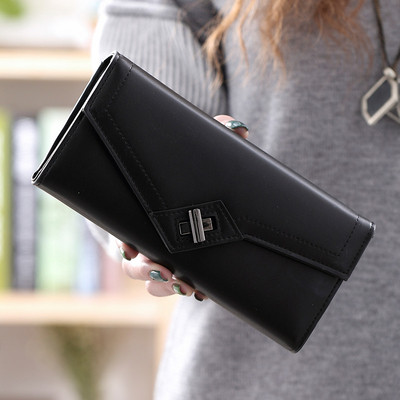 Öko bőrből készült női pénztárca több színben