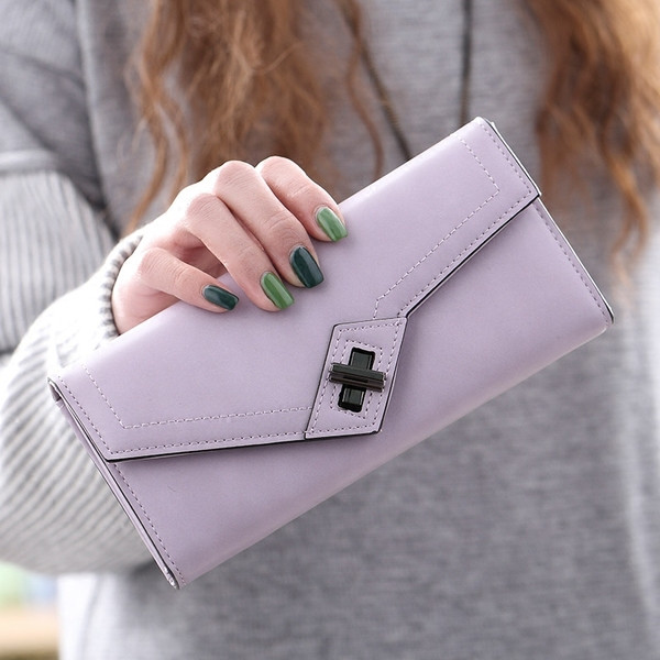 Öko bőrből készült női pénztárca több színben