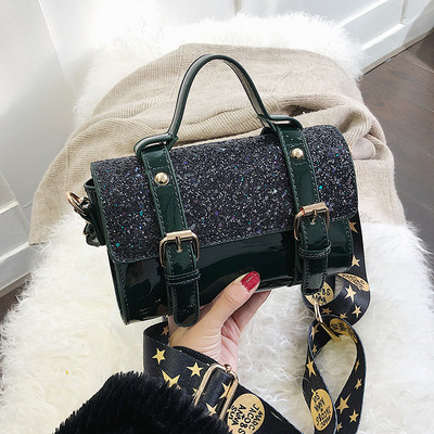 Új modell női táska több színben, fém elemmel