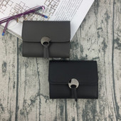 Női mini pénztárca fém rögzítéssel