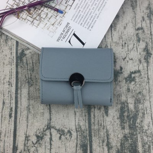 Női mini pénztárca fém rögzítéssel