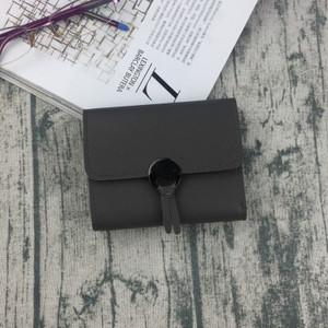 Női mini pénztárca fém rögzítéssel