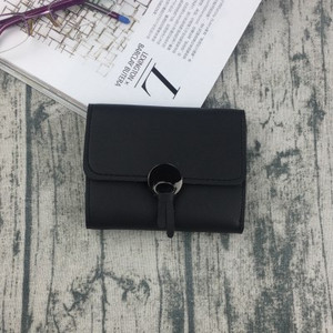 Női mini pénztárca fém rögzítéssel