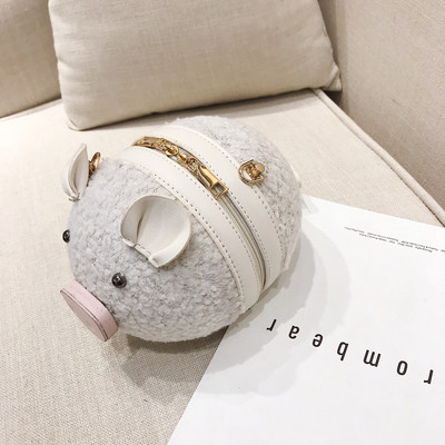 HIT γυναικεία τσάντα  σε διάφορα χρώματα με τρισδιάστατο στοιχείο - δύο μεγέθη