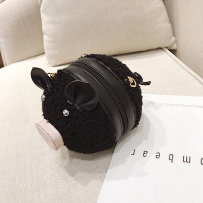 HIT γυναικεία τσάντα  σε διάφορα χρώματα με τρισδιάστατο στοιχείο - δύο μεγέθη