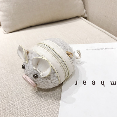 HIT γυναικεία τσάντα  σε διάφορα χρώματα με τρισδιάστατο στοιχείο - δύο μεγέθη