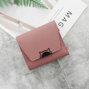 Mini portofel de dama cu element 3D