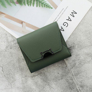 Mini portofel de dama cu element 3D