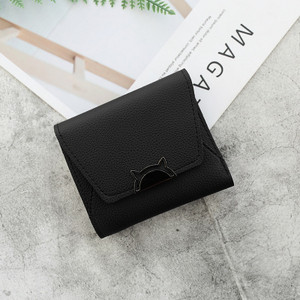 Mini portofel de dama cu element 3D