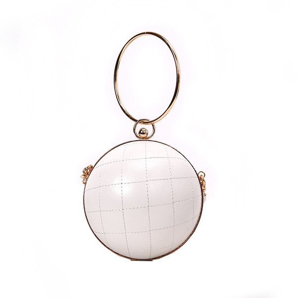 Elegáns női táska fém elemmel, különböző színekben