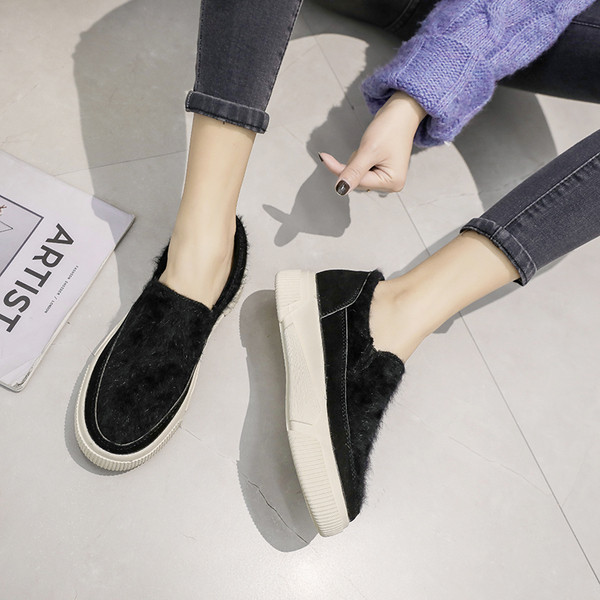 Modern női cipők két színben - barna és fekete