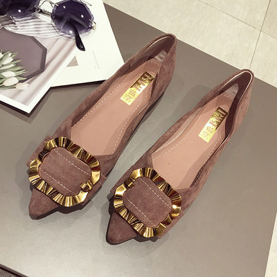 Modern női cipők két színben, öko velúrból