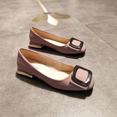 Modern női alkalmi cipő több színben, csattal