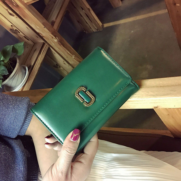 Öko bőrből készült elegáns női pénztárca három színben