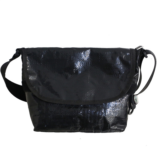 Modern férfi táska fekete és szürke színben