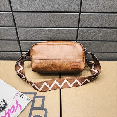 Stílusos férfi táska eco bőrből három színben