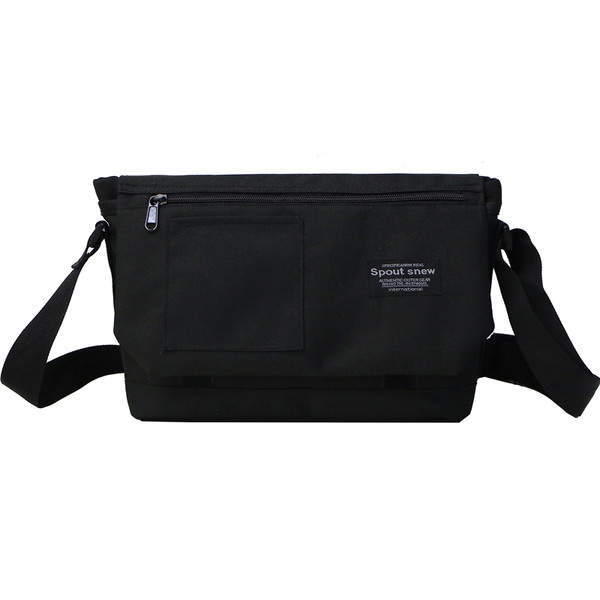 Modern férfi táska hosszú pánttal, négy színben