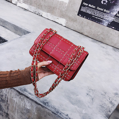 Öko bőrből készült modern női táska négy színben