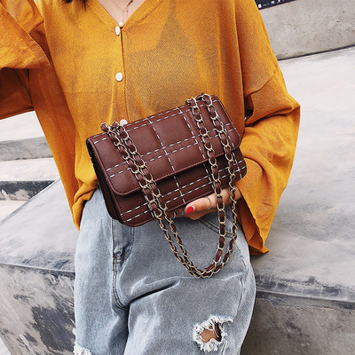 Öko bőrből készült modern női táska négy színben