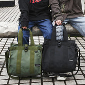 Hétköznapi férfi táska két színben emblémával