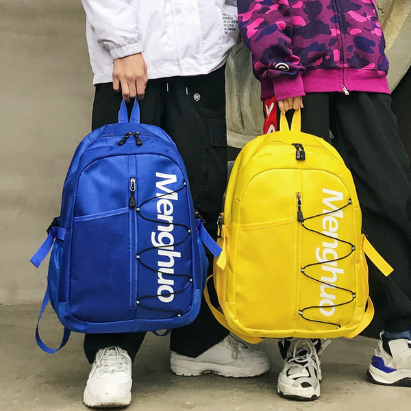 Ανδρικό σακίδιο με  επιγραφή σε τέσσερα χρώματα