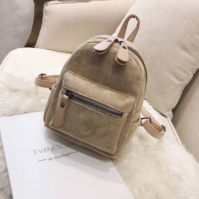 Öko velúrból készült női hétköznapi táska többféle színben