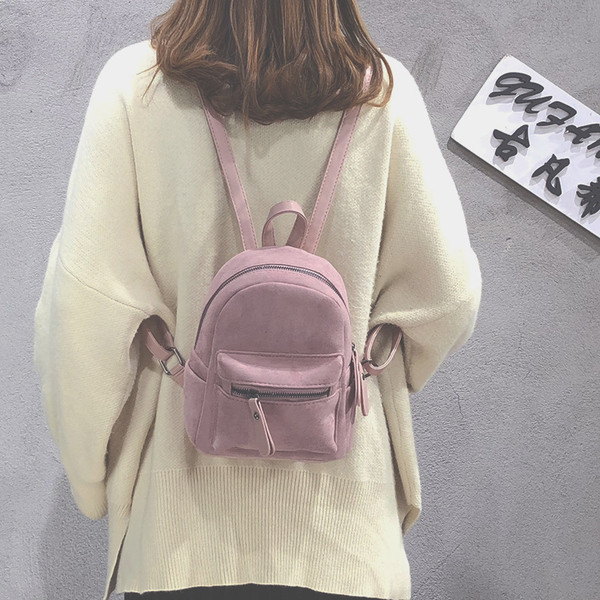 Öko velúrból készült női hétköznapi táska többféle színben