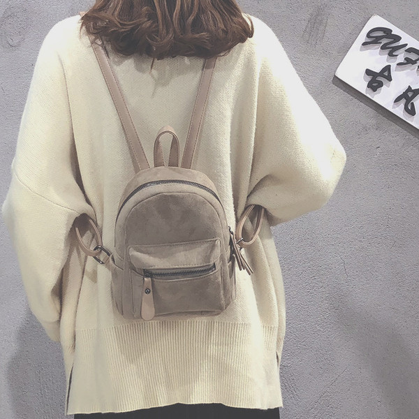 Öko velúrból készült női hétköznapi táska többféle színben