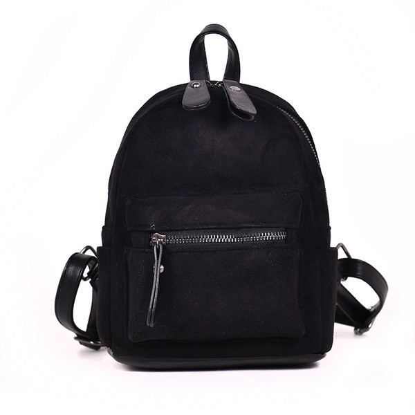 Öko velúrból készült női hétköznapi táska többféle színben