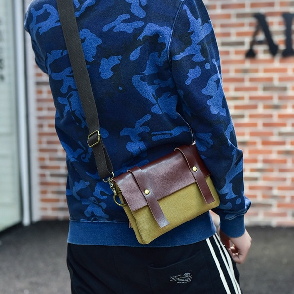 Modern férfi kistáska három színben