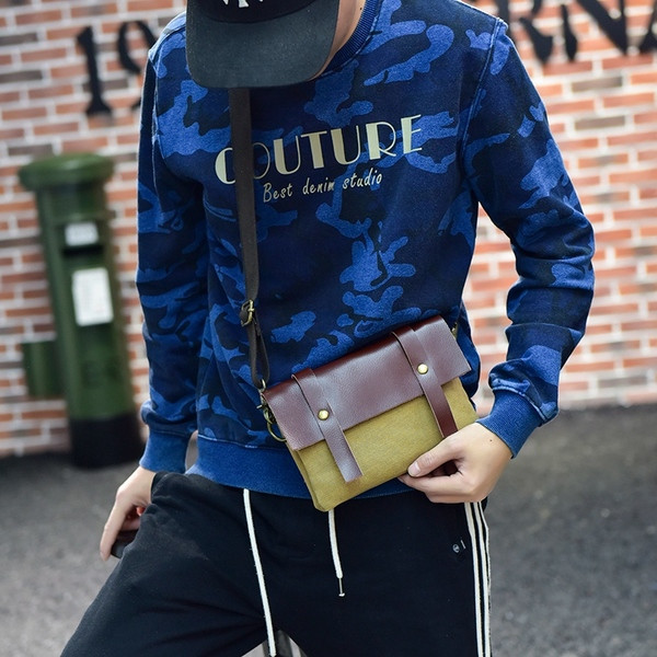 Modern férfi kistáska három színben