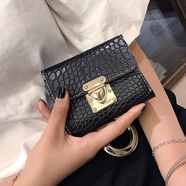 Női mini pénztárca öko bőrből