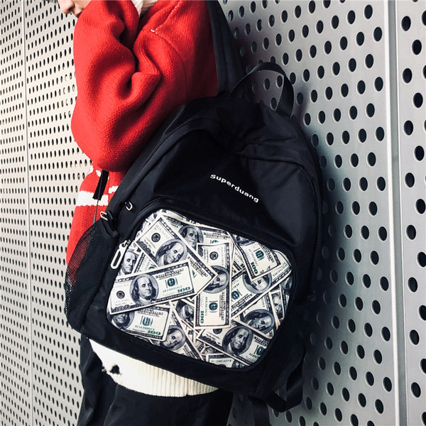 Modern hátizsák férfiaknak és nőknek, két színben