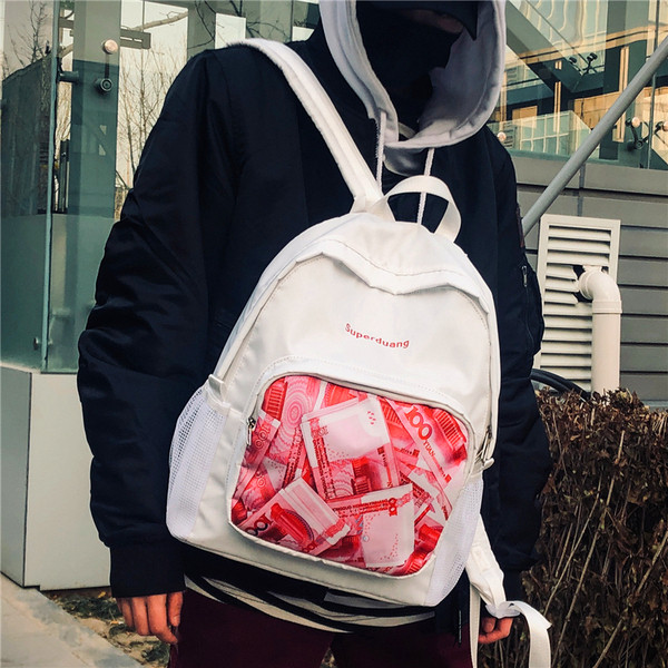 Modern hátizsák férfiaknak és nőknek, két színben