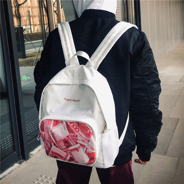 Modern hátizsák férfiaknak és nőknek, két színben