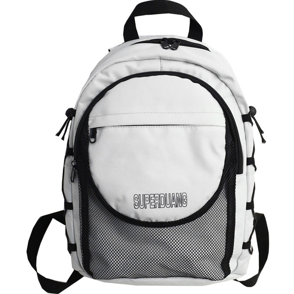 Férfi hátizsák hálós elemmel és cipzárral több színben