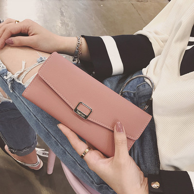 Stílusos női pénztárca hat színben