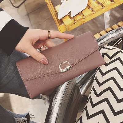 Stílusos női pénztárca hat színben