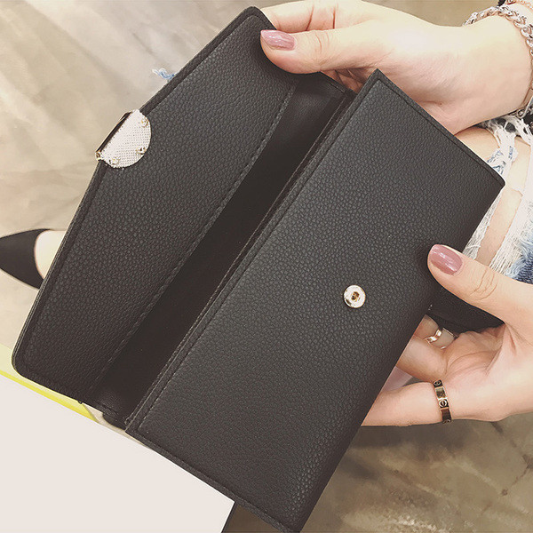 Stílusos női pénztárca hat színben