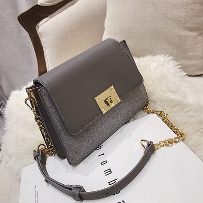 Elegáns női táska fémlánccal több színben