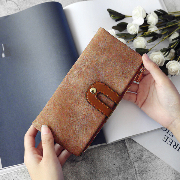 m = Modern női pénztárca hat színben