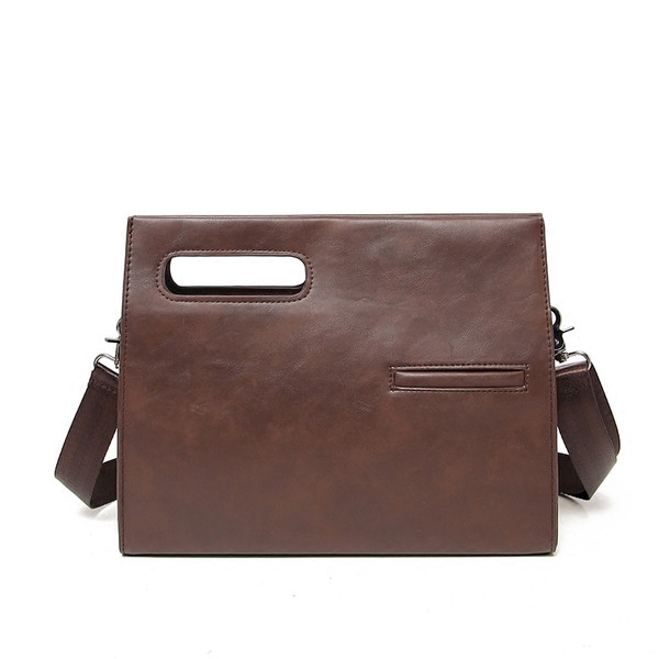 Stílusos barna férfi üzleti táska