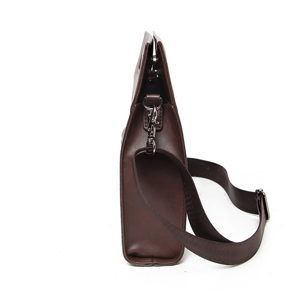 Stílusos barna férfi üzleti táska