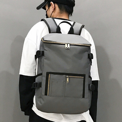 Σπορ-casual ανδρικό σακίδιο με φερμουάρ σε έξι χρώματα