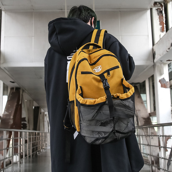 Férfi sport hátizsák négy színben felirattal