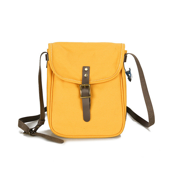 Férfi alkalmi táska fekete és narancs színben