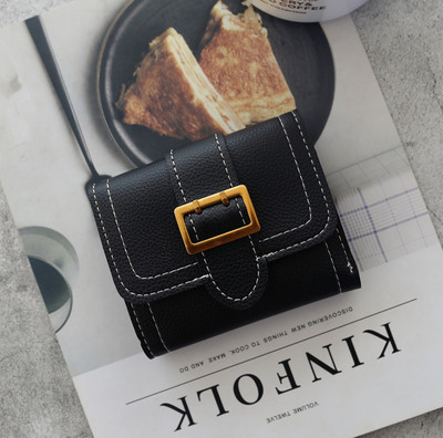 Női mini pénztárca csattal több színben