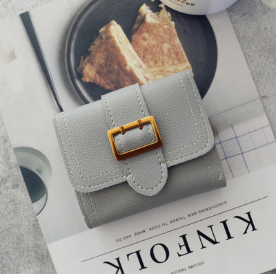 Női mini pénztárca csattal több színben