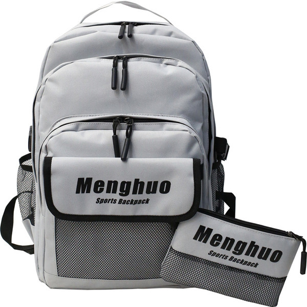 Férfi sport és hétköznapi hátizsák zsebbel négy színben