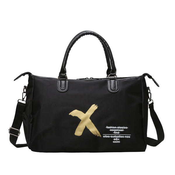 Modern táska fekete rátéttel, férfiaknak és nőknek egyaránt